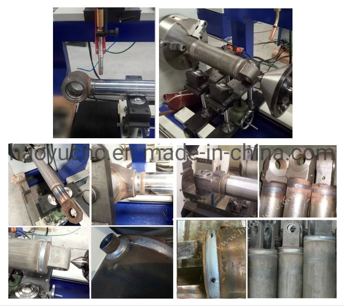 Factory Price Hot Sale Automatic CNC Mag MIG Hydraulic Cylinder End Welder for Steel Circular Seam Gap