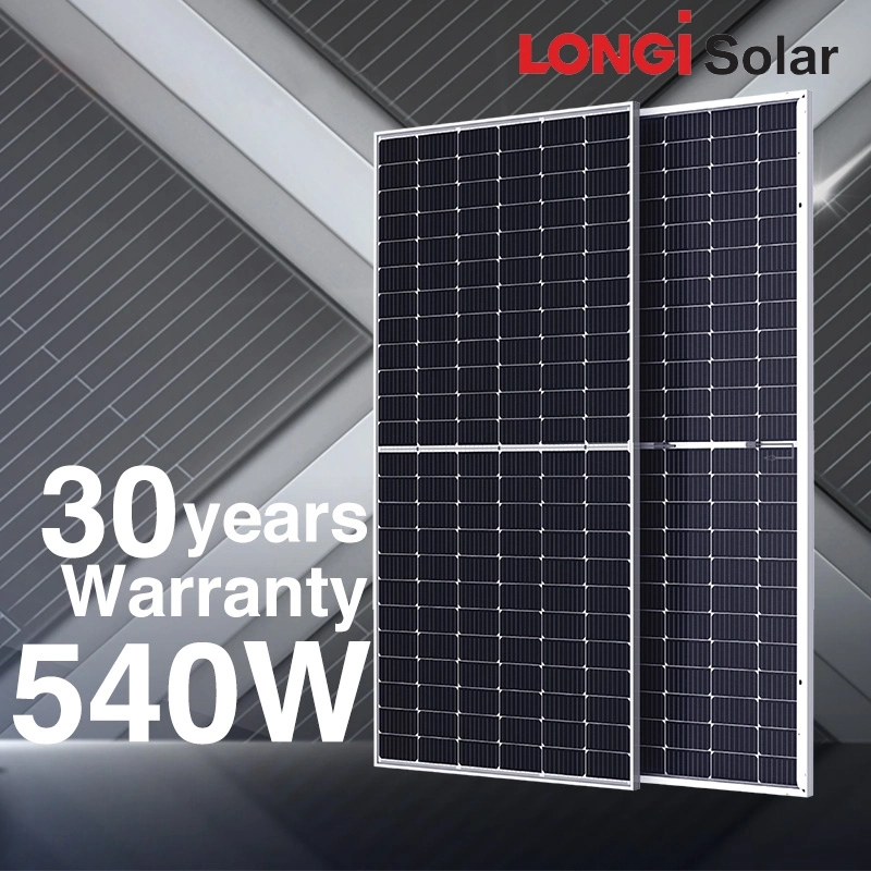 China Landwirtschaft Longi Paletten 2094*1038*35mm Flexible Solarmodule LR5-72hbd-540