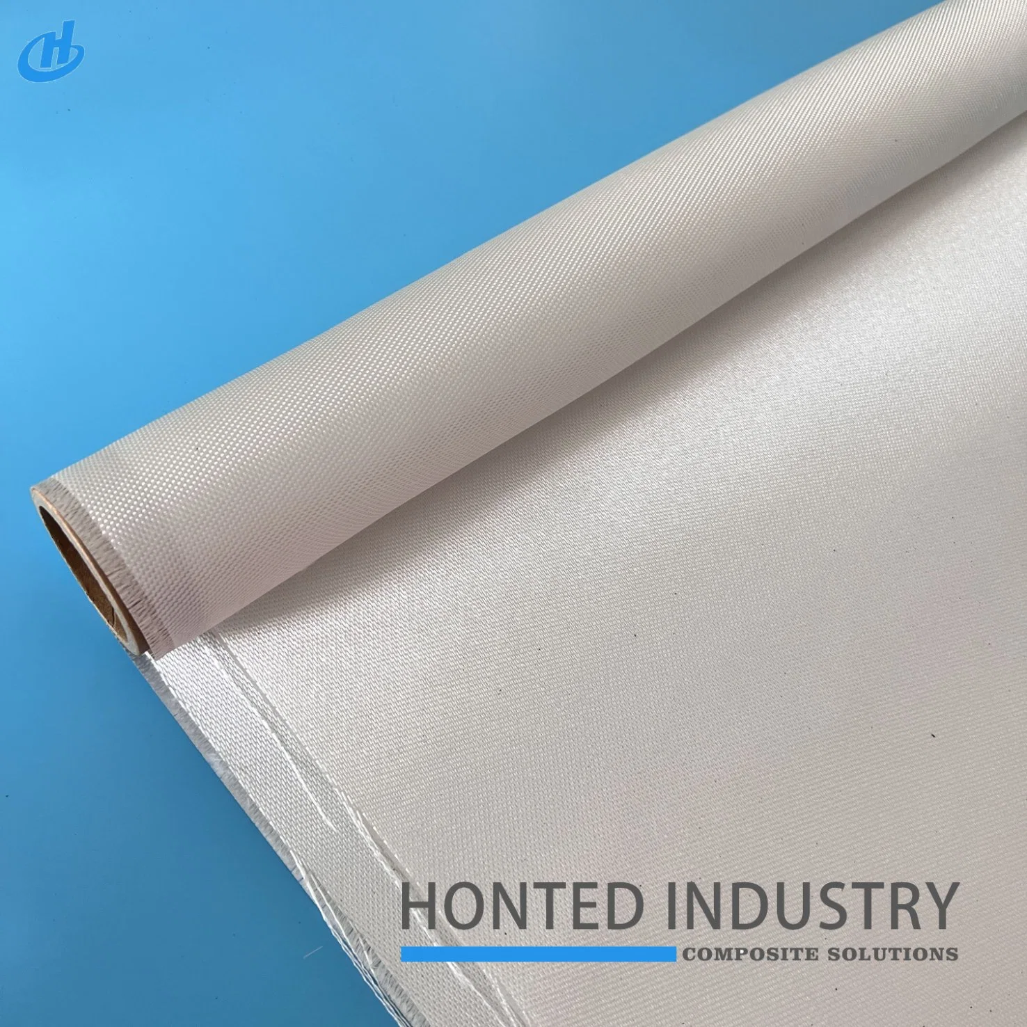 600GSM Fire Resistance Curtain Material 96% High Silica Content Fiberglass Cloth