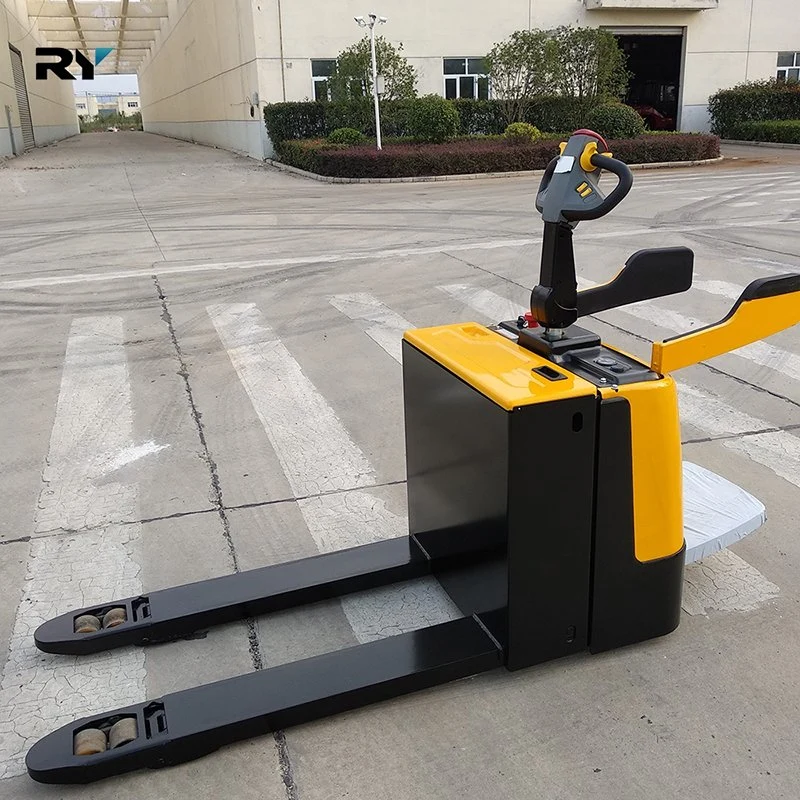 24V 210ah New Royal Semi Electric Pallet Jack Carry Truck