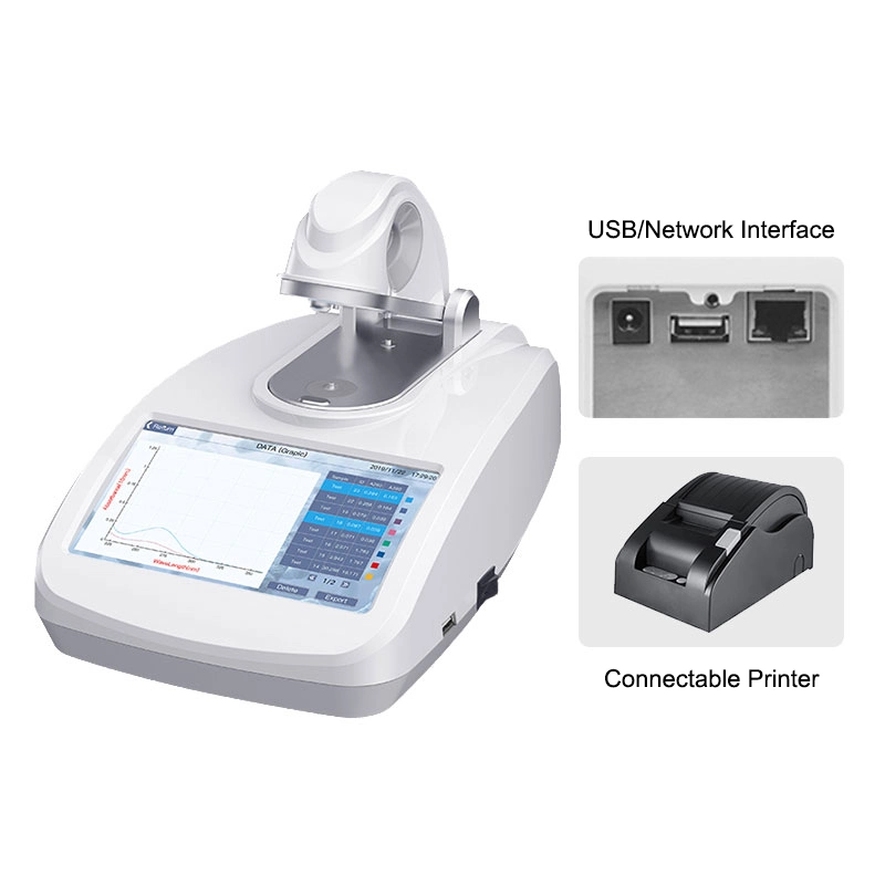 Instrumento de laboratório Nanodrop espectrofotómetro UV VIS