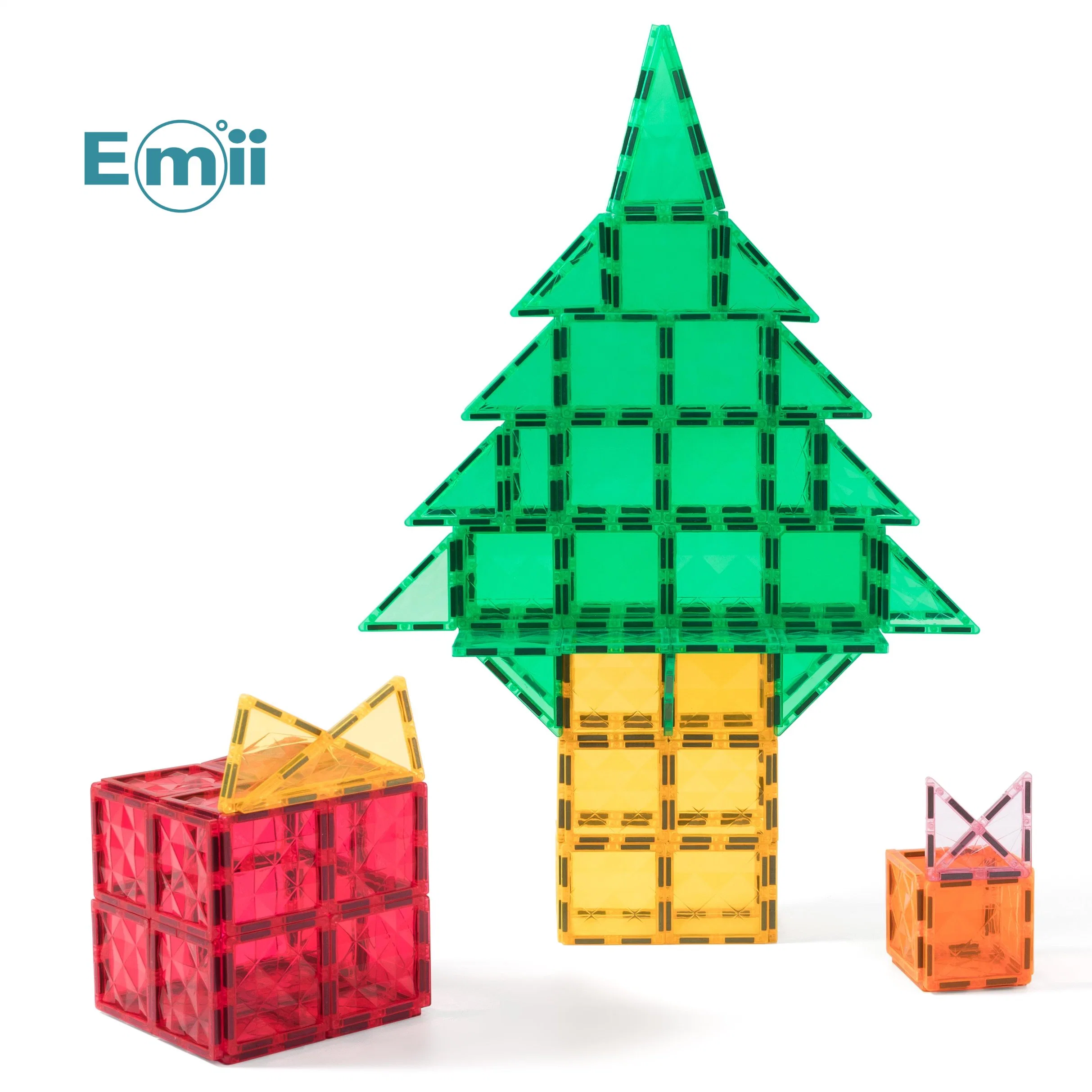Emii Magnetic Building Set 3D Model Magnetic Building Blocks Children Education Toy