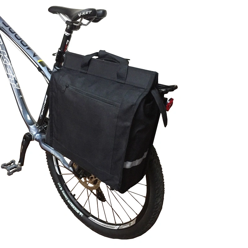 Fahrradteile 600D Polyester Fahrradtasche hinten (HBG-071)