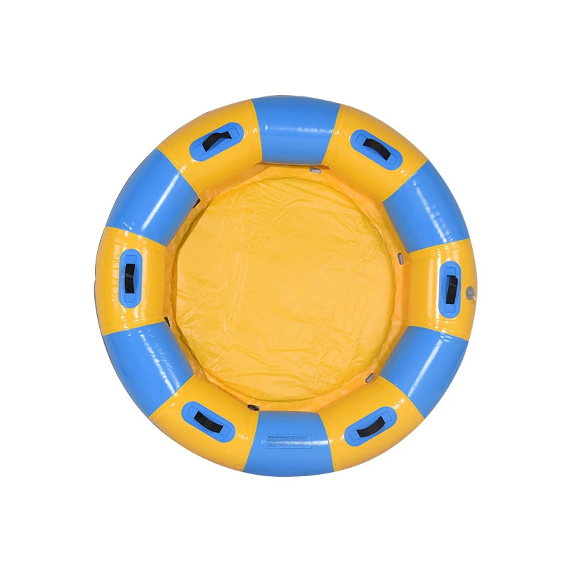 Inflatable Water Park Slide Amusement Rafts Towable Tube Round Inflatable River Raft