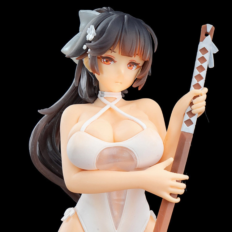 OEM Japanese 5inch Swimwear Lady Model Sexy Anime Figure Custom Decoration Toys