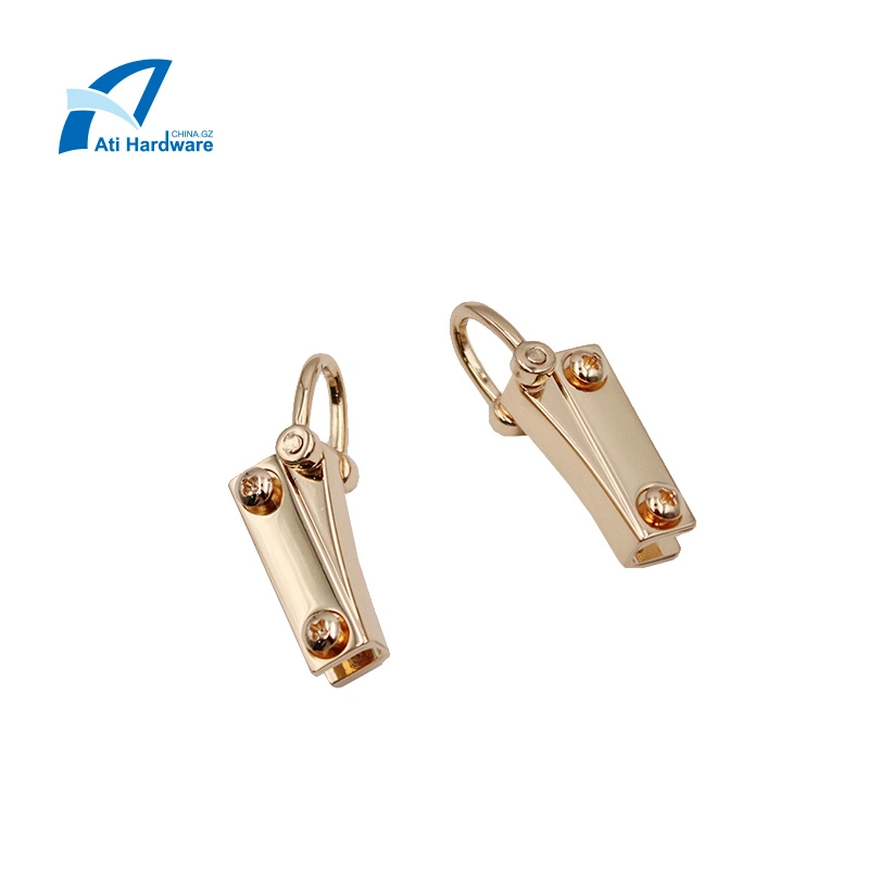 Zinc Alloy Simple Design Women Handbag Hardware Handles Metal Bag Accessory