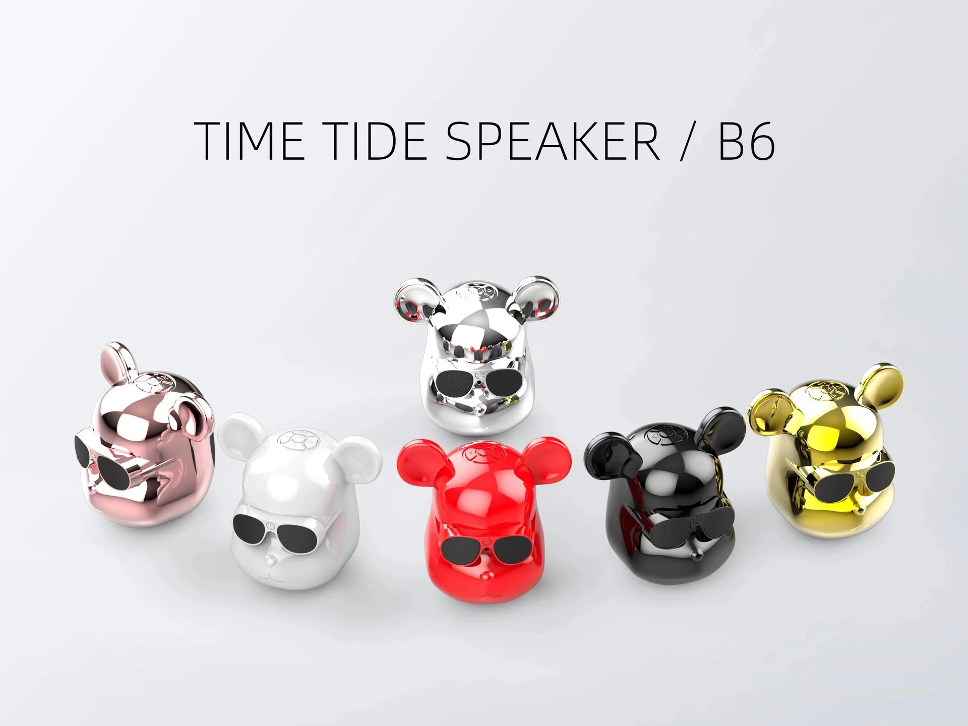 Mini Super Power Desktop Popular Online Popular Violent Bear Ld-L15 Bluetooth Audio Trend Play Creative USB Bear Head