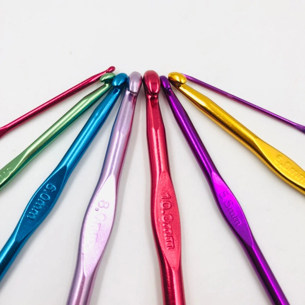 Fast Shipping Factory Crochet Needle for Hair Colourful DIY Craftshot Sale for Needlework