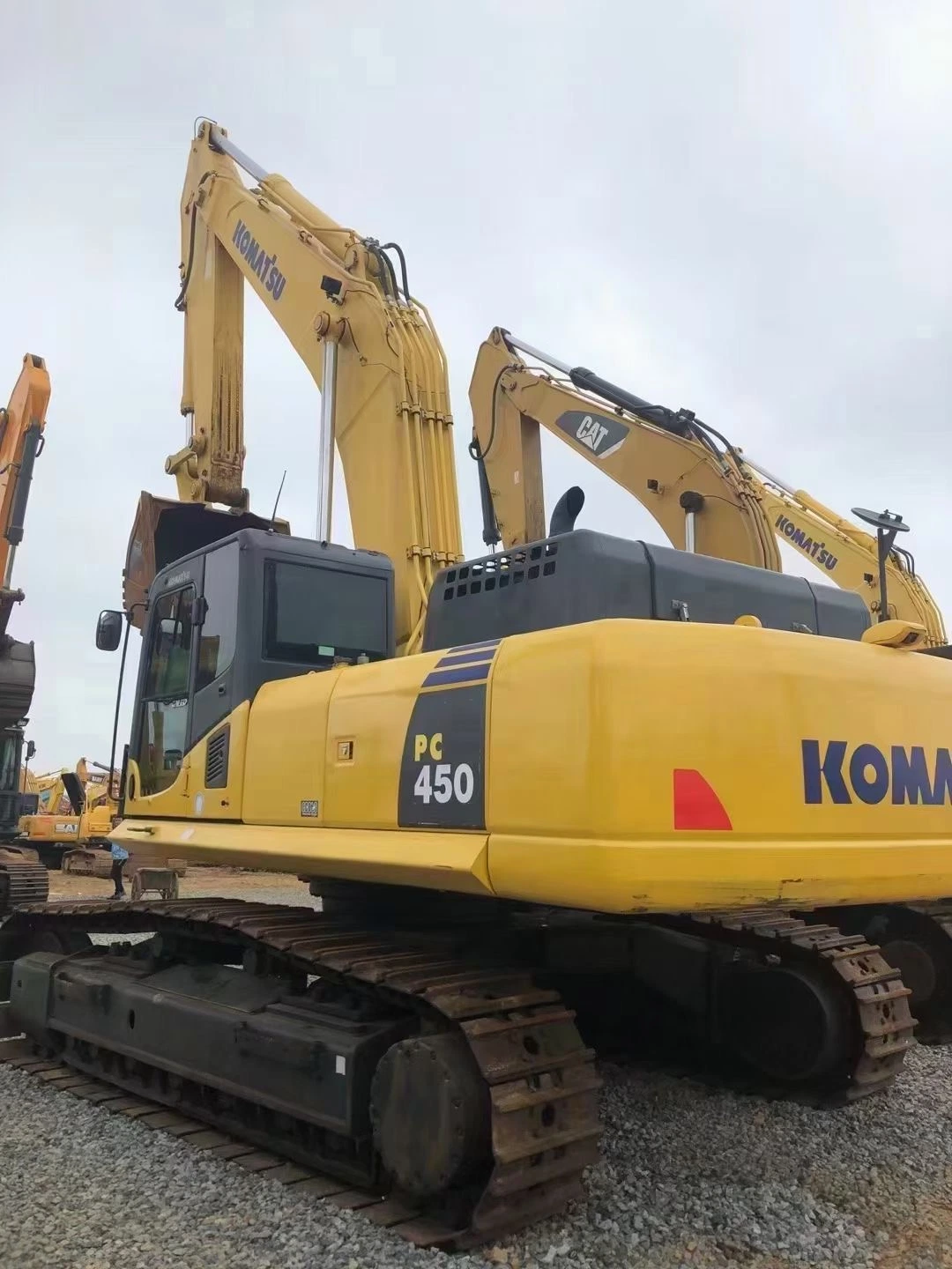 Heavy Duty Excavators 45t Second Hand Excavators Excavadora Usada Japan Original Construction Machine Equipment PC400-7 PC450-8