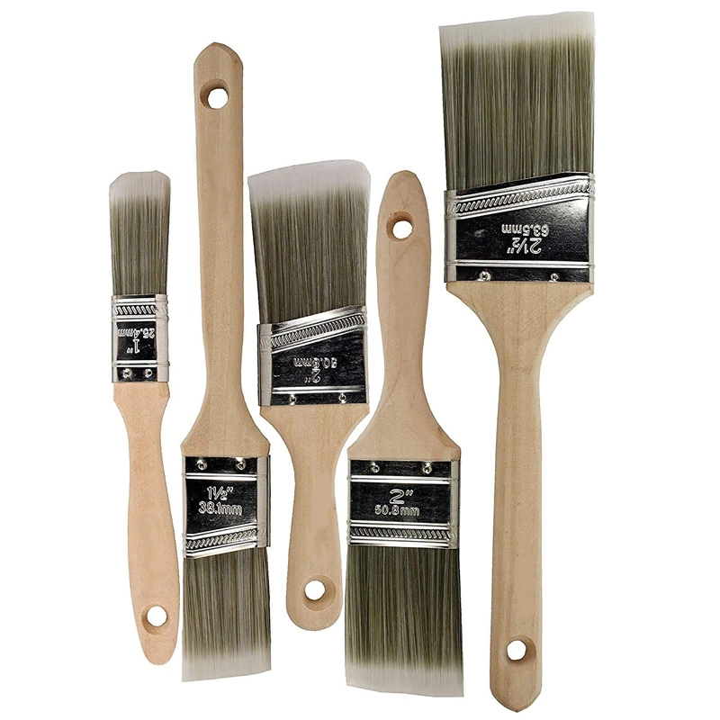 Amazon Hotsale Pincel de Pintura, 5pcs Pinceles de Pintura conjunto para decoración de Casa