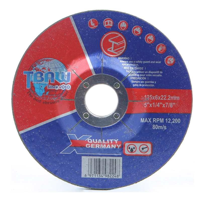 Metal Grinding Wheel 125X6X16mm Grinding Disc MPa 5inch Abrasive Metal Sanding Grinding Wheel Disc Grinding