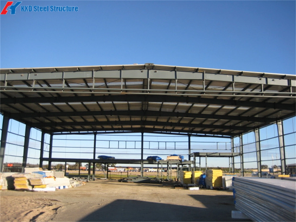 Prefabricated Fire-Resistent Construction Steel Structures Storage