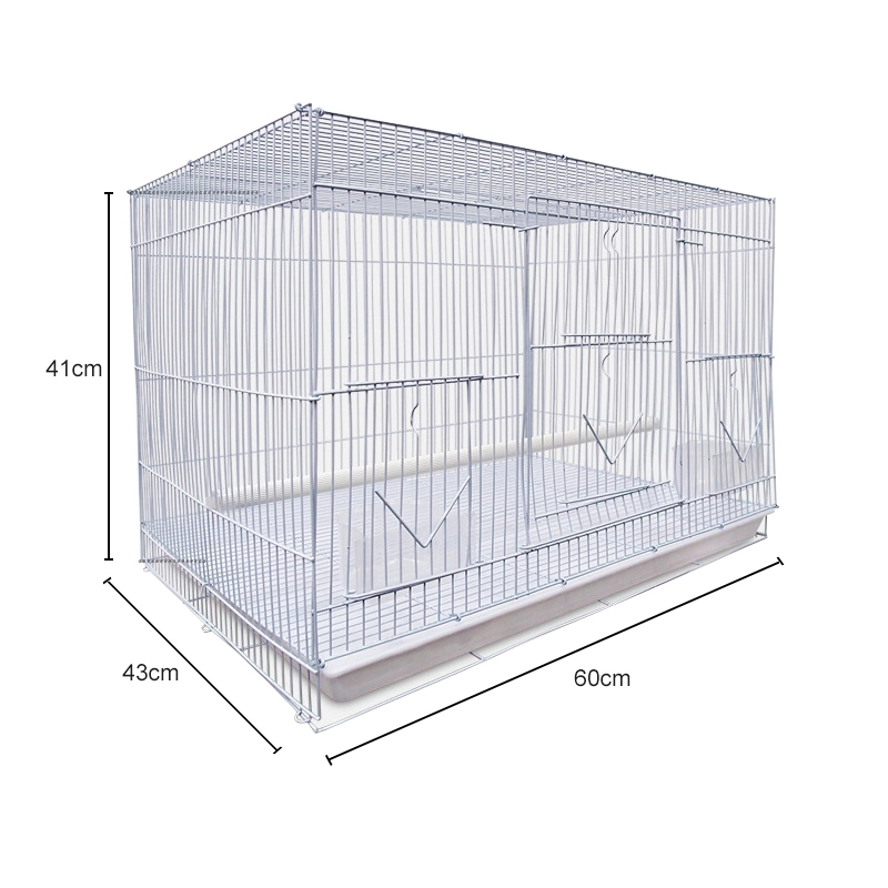 Turkey White Parrot Cheep Love Bird Cage Metal Iron Wire Big Parrot Breeding Cage Wholesale/Supplier