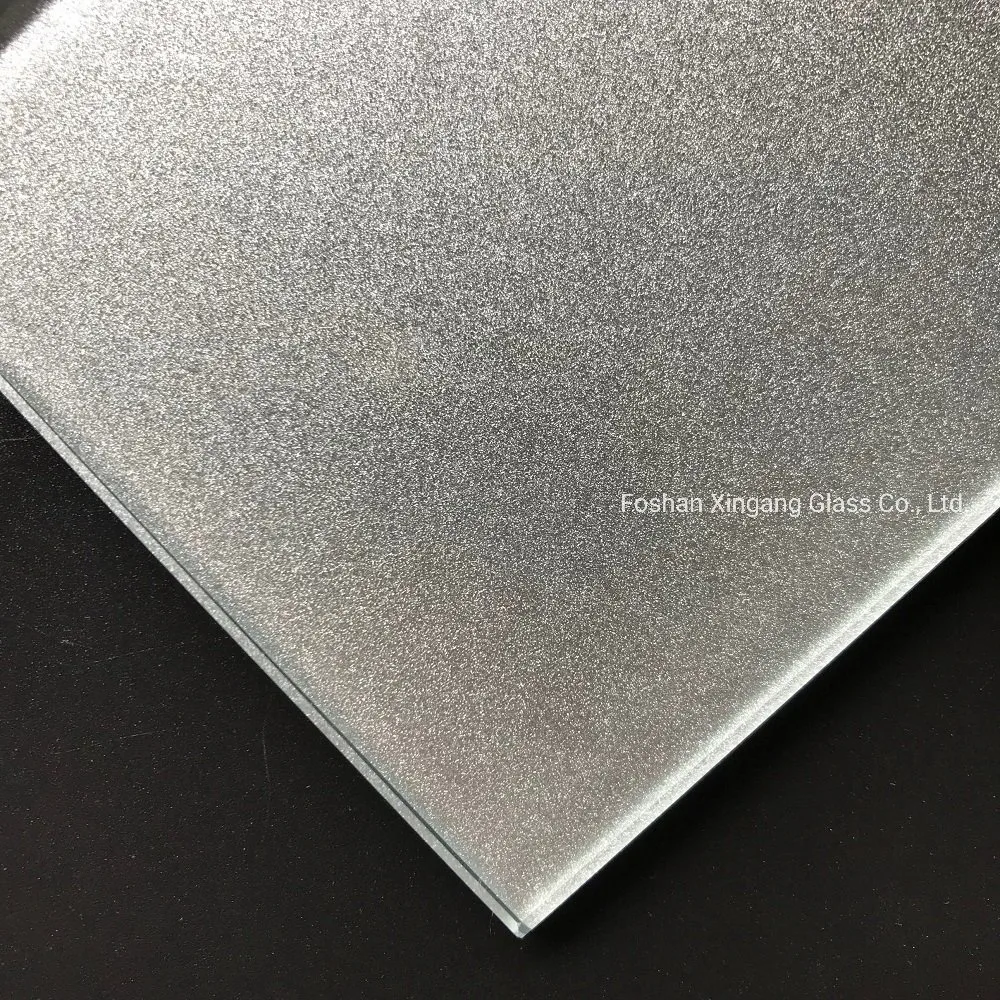 Bright Silver Metallic Painted Glass Lacobel Glass
