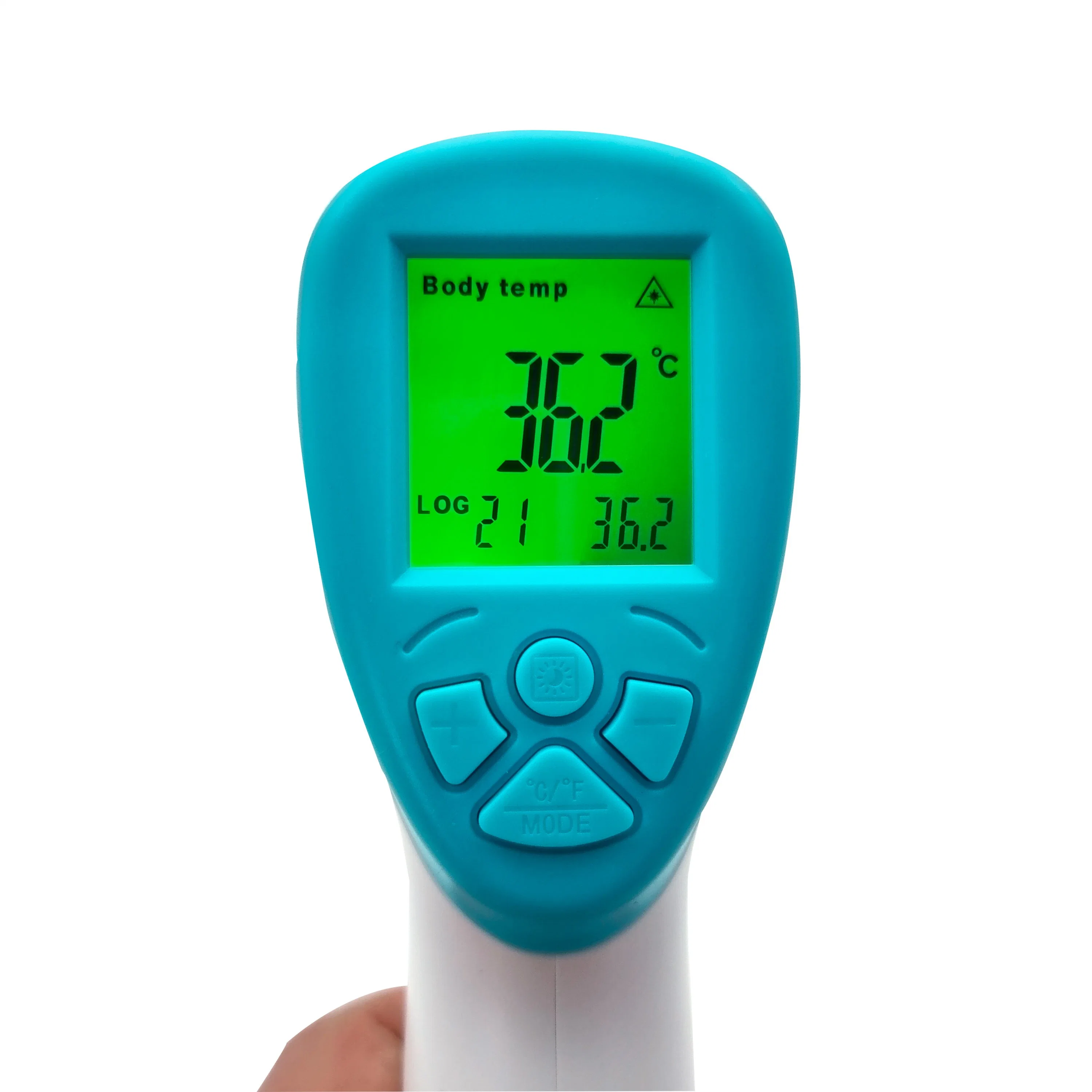 Medizinischer Karosserien-nicht Kontakt-Stirn-Thermometer LCD-Digital