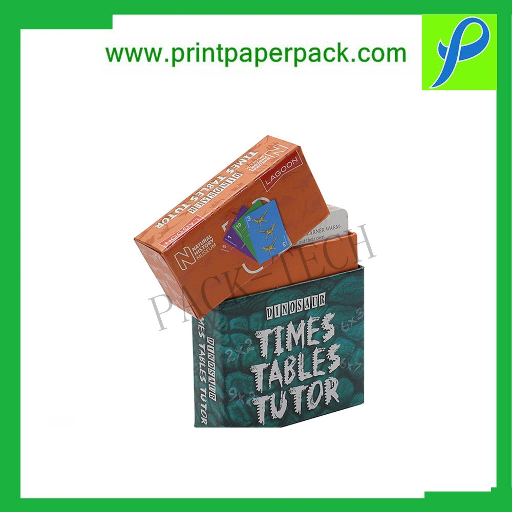 Custom Printed Kid Cards Box Business Packaging Box