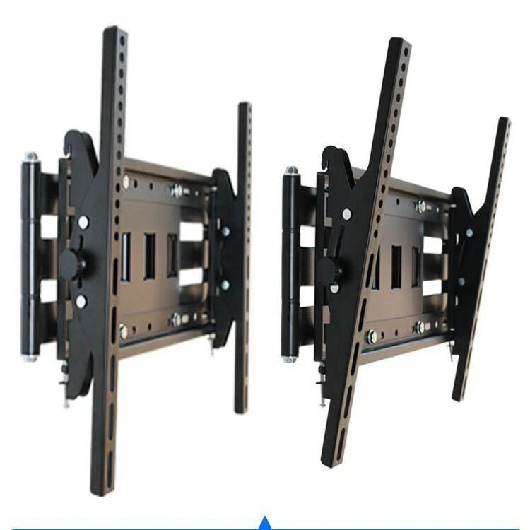 Stainless Steel Adjustable LCD TV Rack Wall-Mounted Home Display Bracket Television Stand