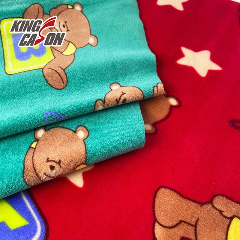 Kingcason Cartoon tiene cómodas Super suave tejido de terciopelo para niños