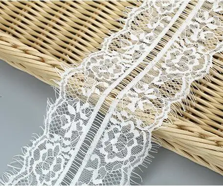 Nylon Warp Knitted Lace Wedding Dress Lace Accessories