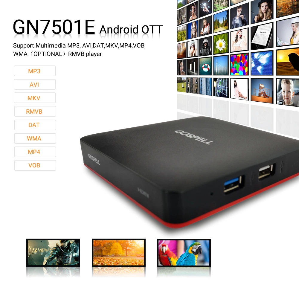 Android 7.0 TV Box Ott Set Top Box 4K