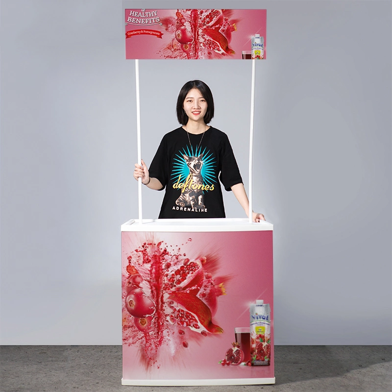 Portable Promotional Display Counter Taste Sampling Promotion Table