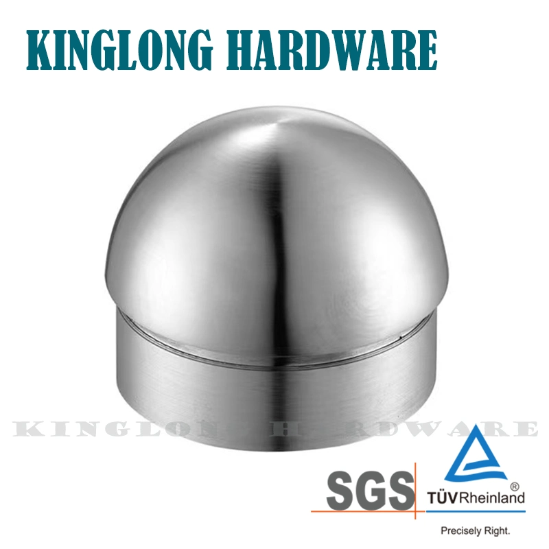 Stainless Steel Handrail Fittings Staircase Tube Railing Pipe End Cap