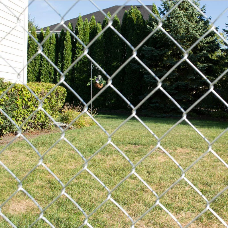 Electro/Hot Dipped Galvanized Diamond Wire Mesh Fence/Chain Link Wire Fence 2m X 15m Per Roll Mesh