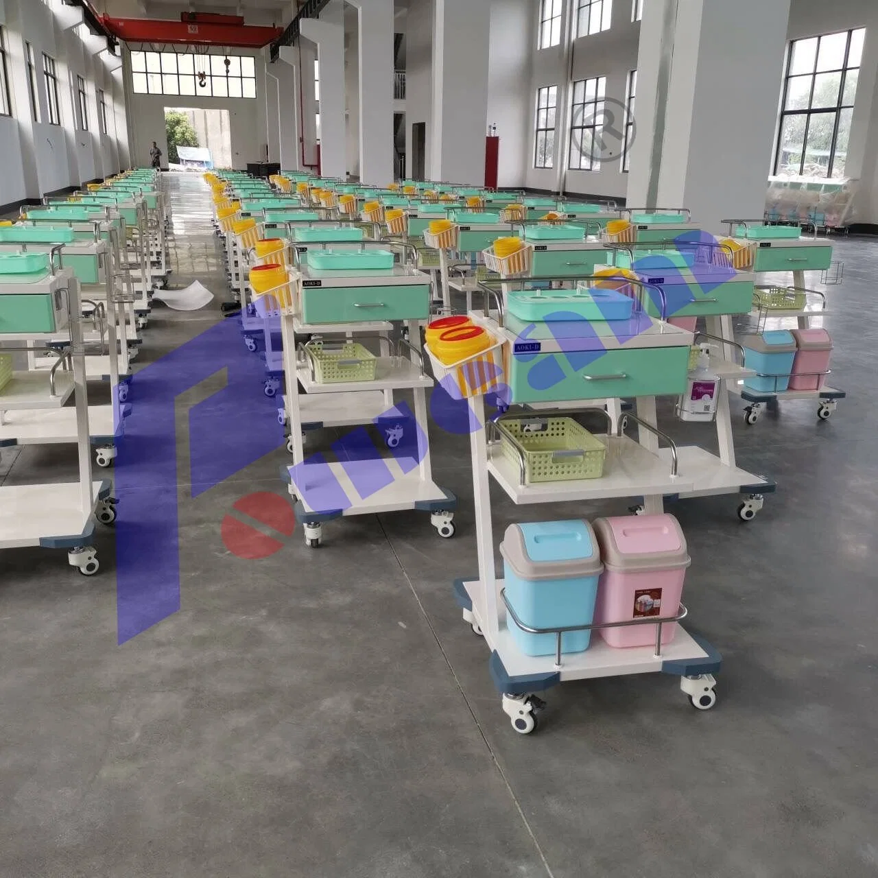 Dressing Trolley with Waste Bin