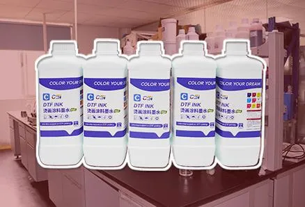 Tinta DTF de 1000 ml tinta CMYK transferência térmica tinta de impressão pigmentada