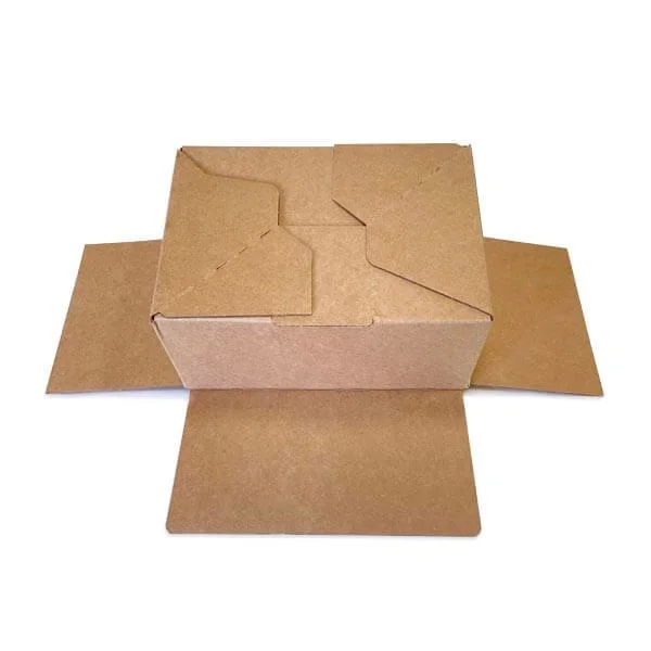 China Manufacturer Cardboard Packaging, Double Shipping Ecommerce Box, Double Adh Closure + Opening Strip, Automatic Box