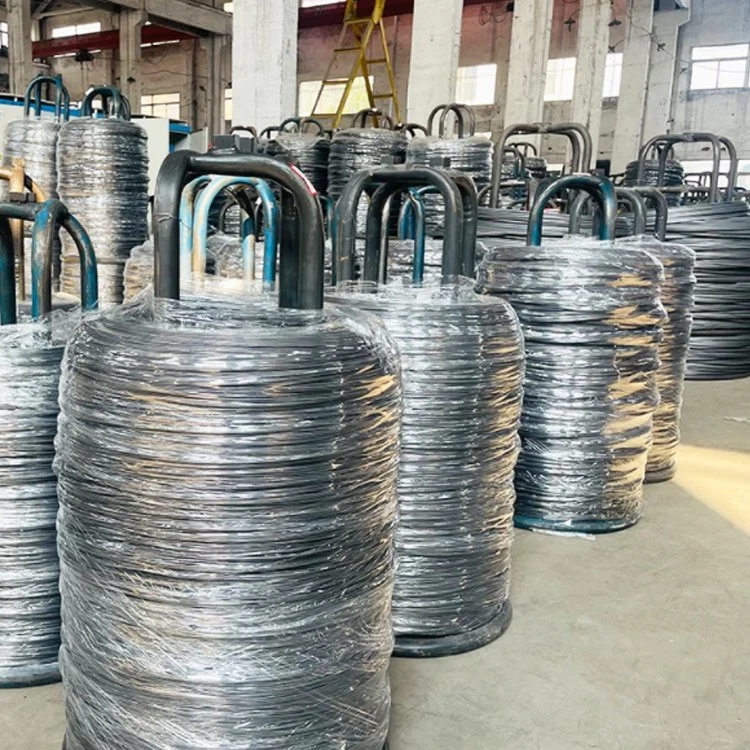 Rolled Packing SAE1008 SAE1006 Q215 Q235 6.5mm 7.0mm Ms Carbon Steel Wire Rod Iron Wire