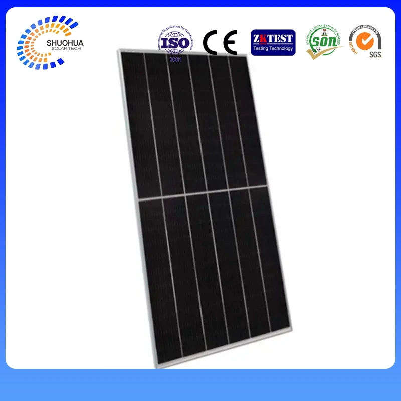 Highest Power Half Cell Solar Panel IP68 Rated Waterproof 600W Solar Panel for Home Solar Power System Best Price