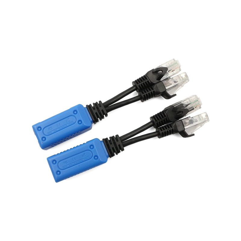 Upoe Splitter Network Signal Splitter Multiplexer One Network Cable Transmits 2 Channels of Network Signal Waterproof