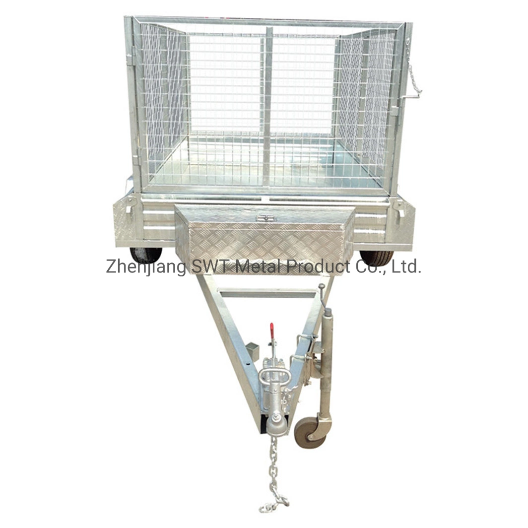 International Tandem Axle Cage Trailer with LED Taillight (SWT-TT95)