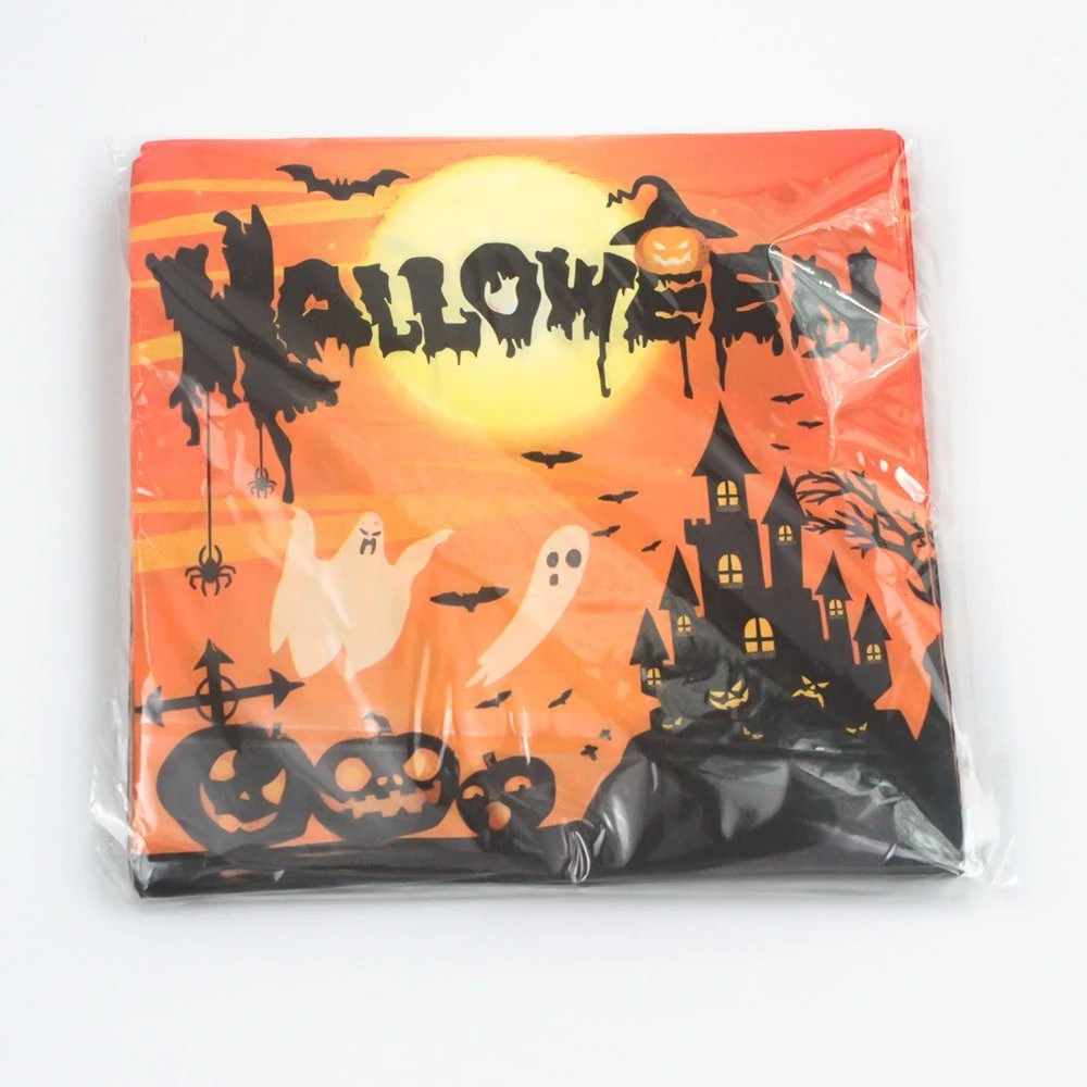 Party Supply Halloween Disposable Paper Plate Cup and Napkin Set