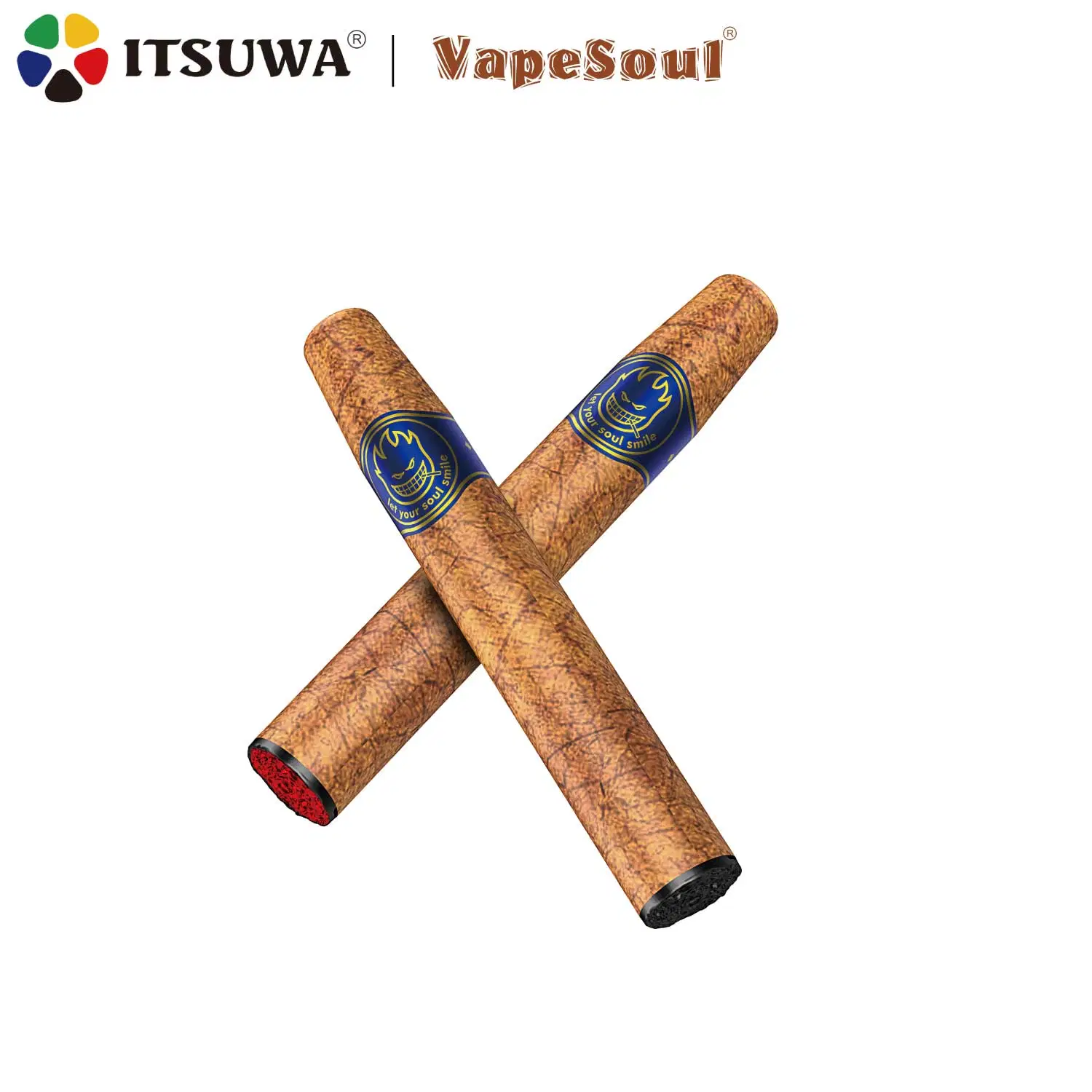 Vapesoul V-Ciga 3000 Puffs Tabacco Premium Cigar Style Distributors Wholesale/Supplier Ecig Disposable/Chargeable Vape