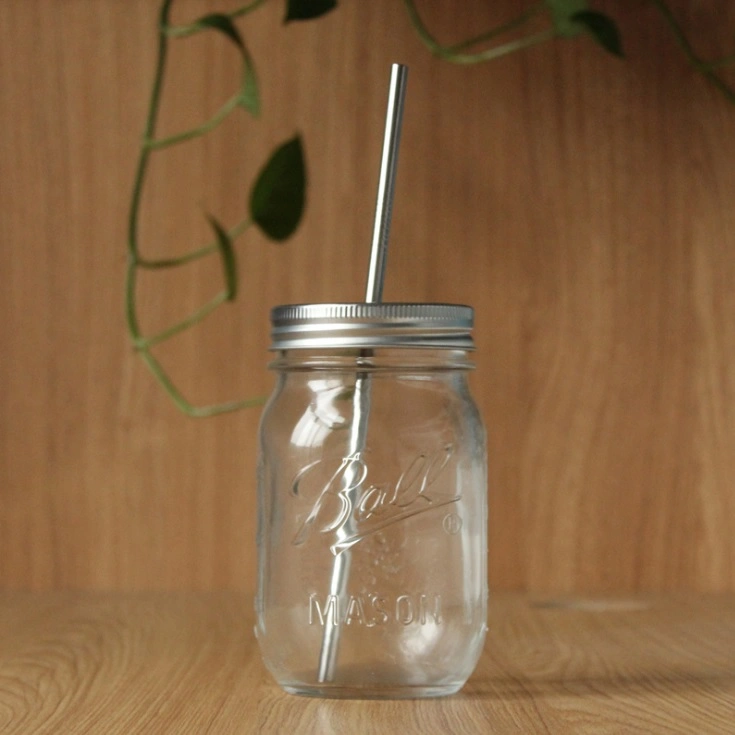 Wholesale/Supplier 16 Oz. Glass Mason Jars with Gold Lid