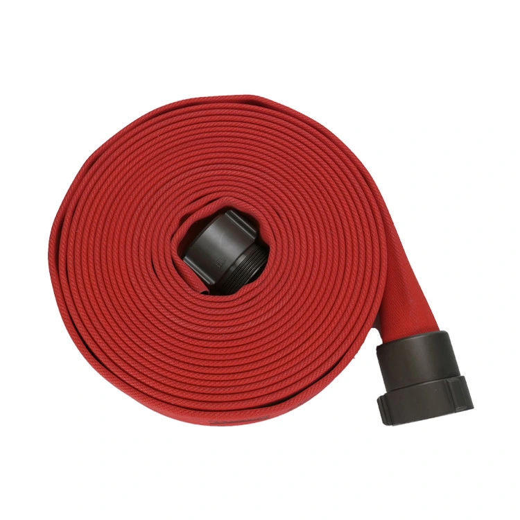 1-1/2" Red Canvas Fire Hose UL Listed Fire Fighting Equipment