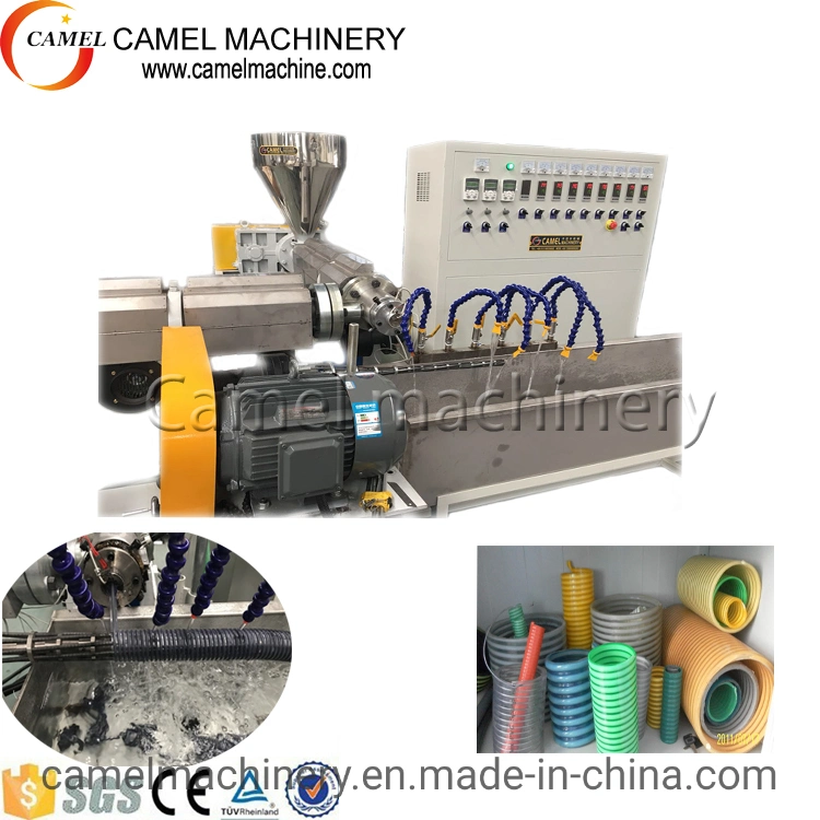 Plastic PVC Spiral Pipe Making Machinery Factory Price PVC Hose Production Line