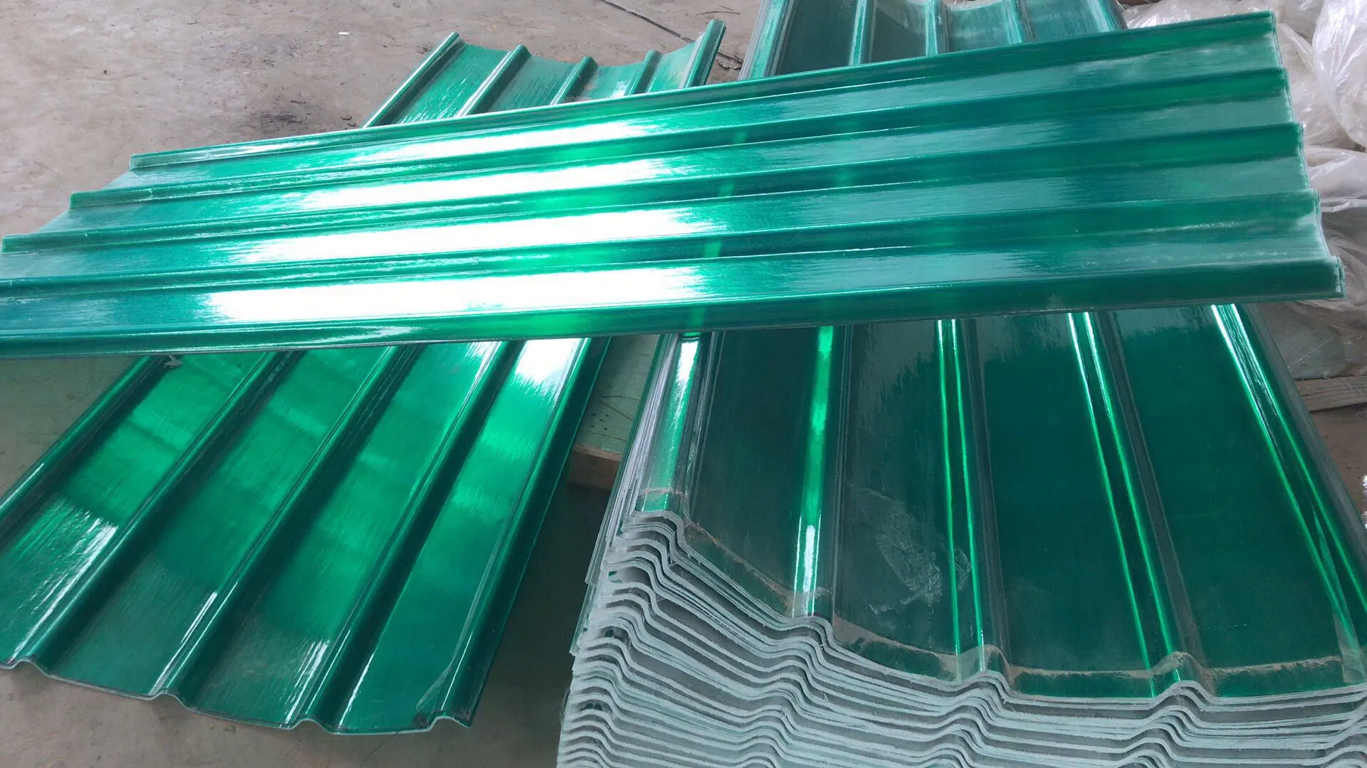 Glassfiber Fiberglass Gel Coating Fiberglass (FRP) GRP Panel