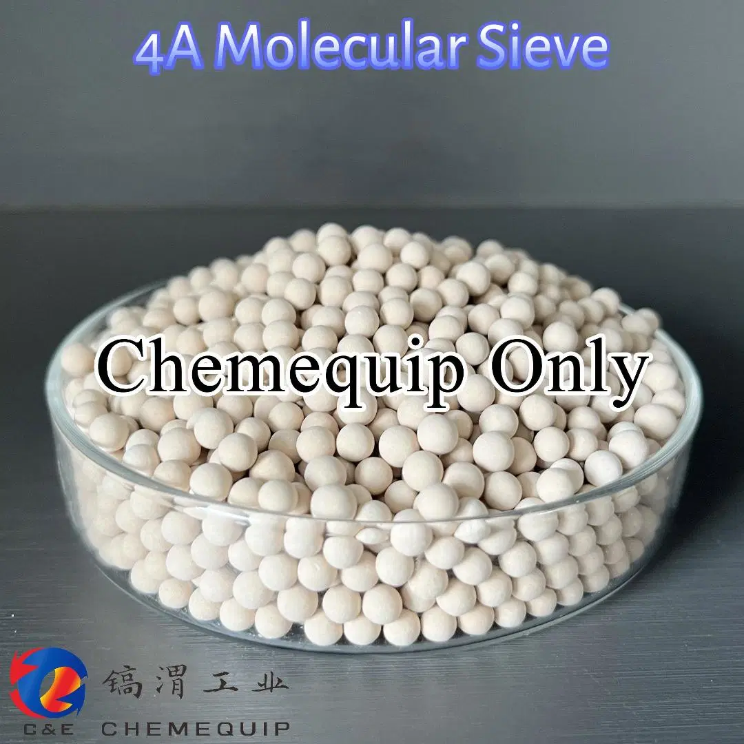 Chemequip High Effective 4A Zeolite Molecular Sieve Heavy Metal Recovery