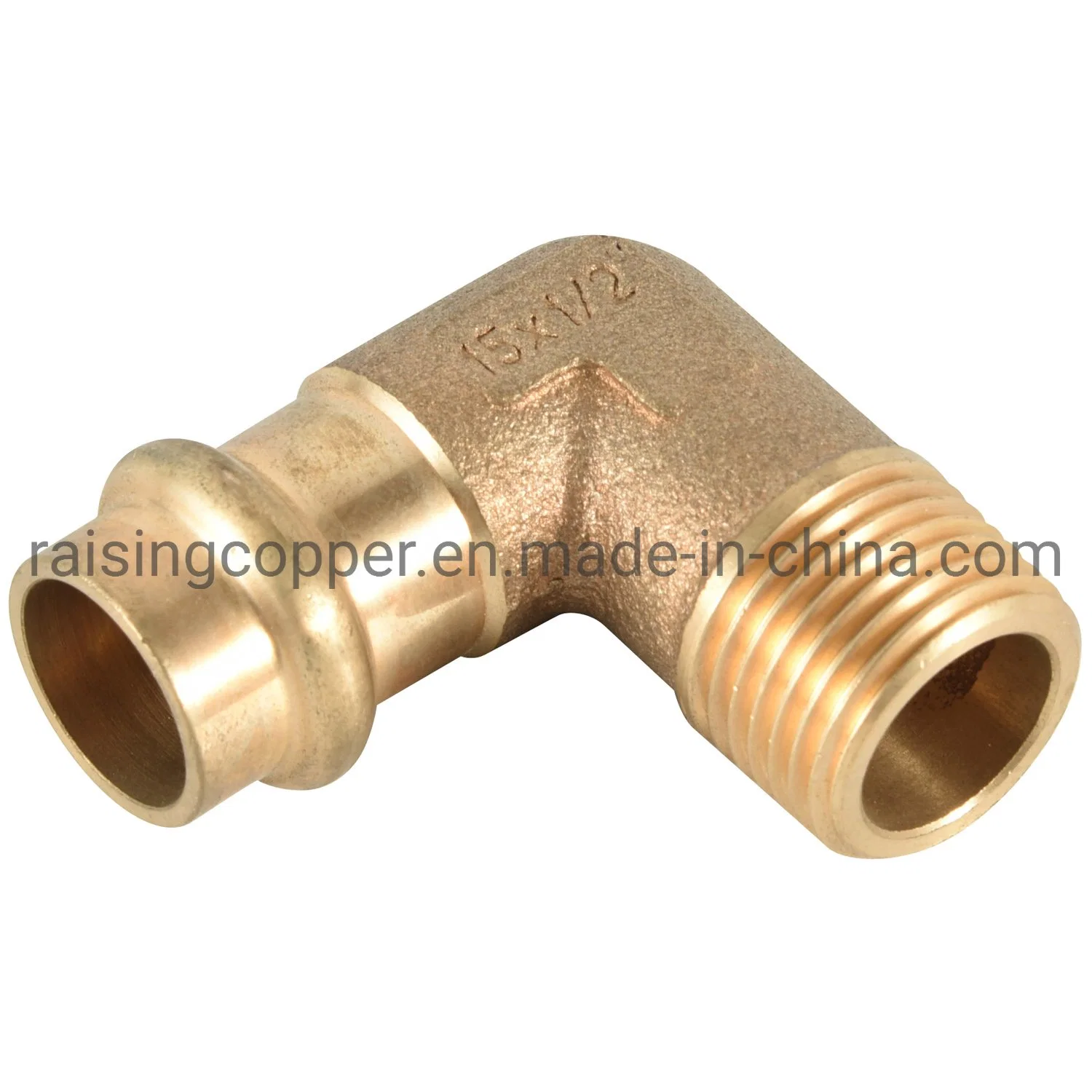 Forged Brass Elbow and Coupling for Water Meter