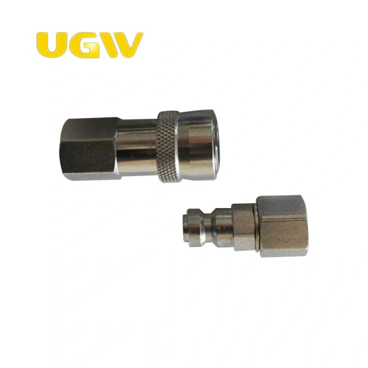 Water Cooling Temperature Control Straight Hydraulic Flexible Quick Coupling