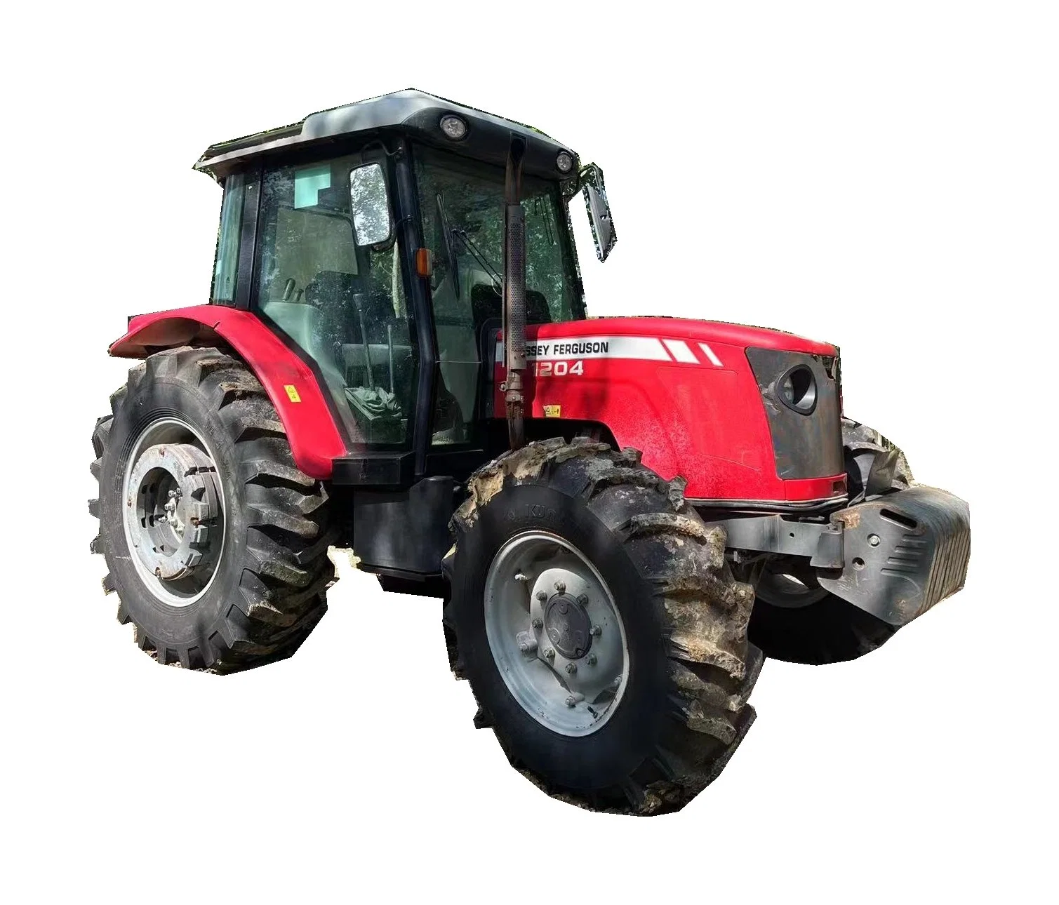 Nennleistung 120HP Landmaschinen Massey Ferguson Mf1204 Gebrauchttraktor