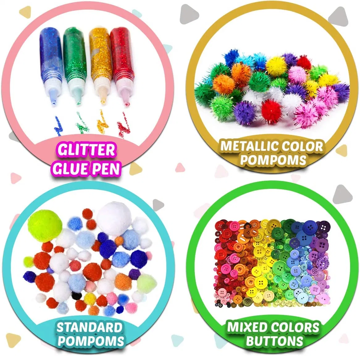 All in One Craft Art Supply Kit Arts Set Crafts for Kids