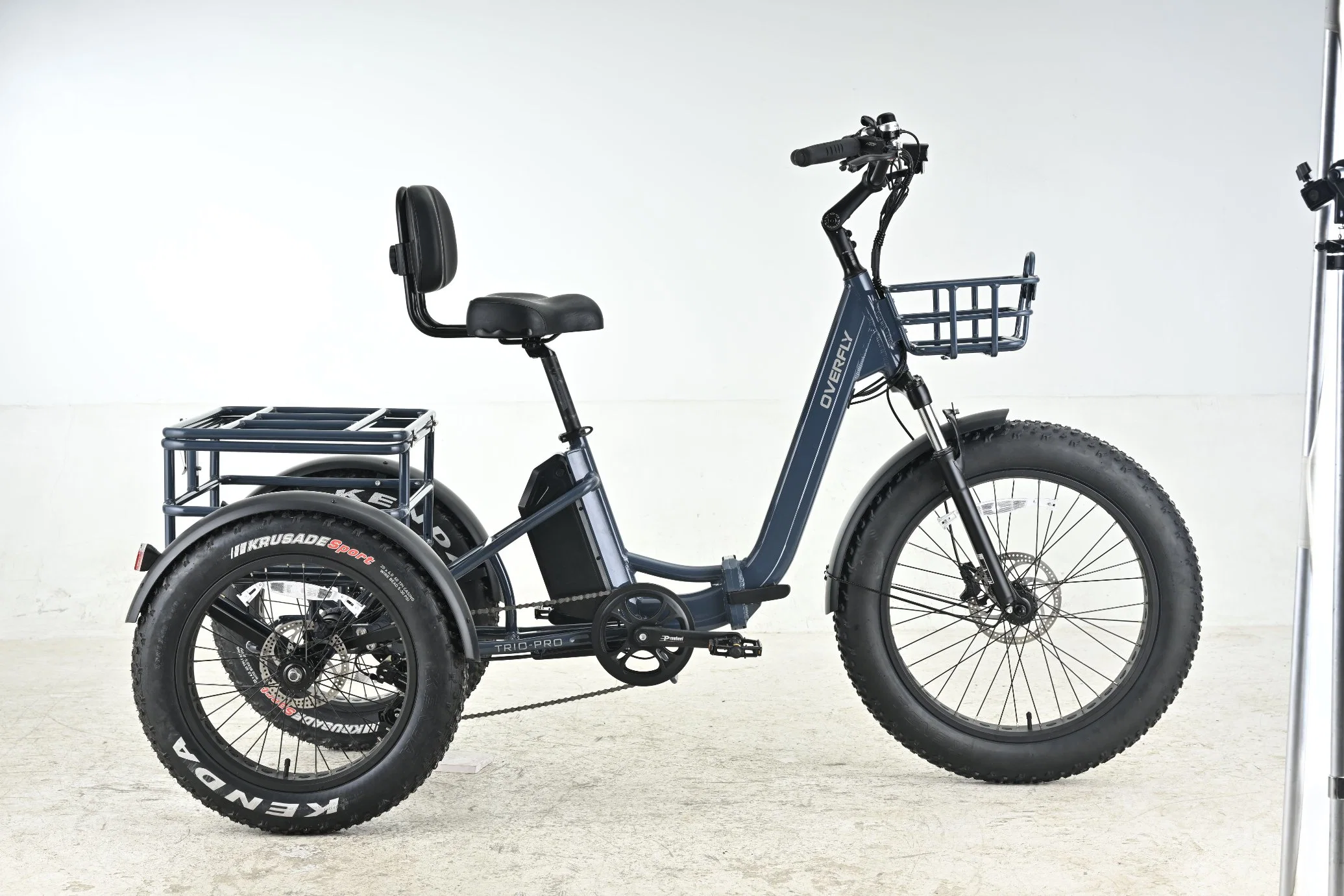 2023 New Arrival Ebike Aluminum Alloy Frame Trio-Cargo Electric Bicycle