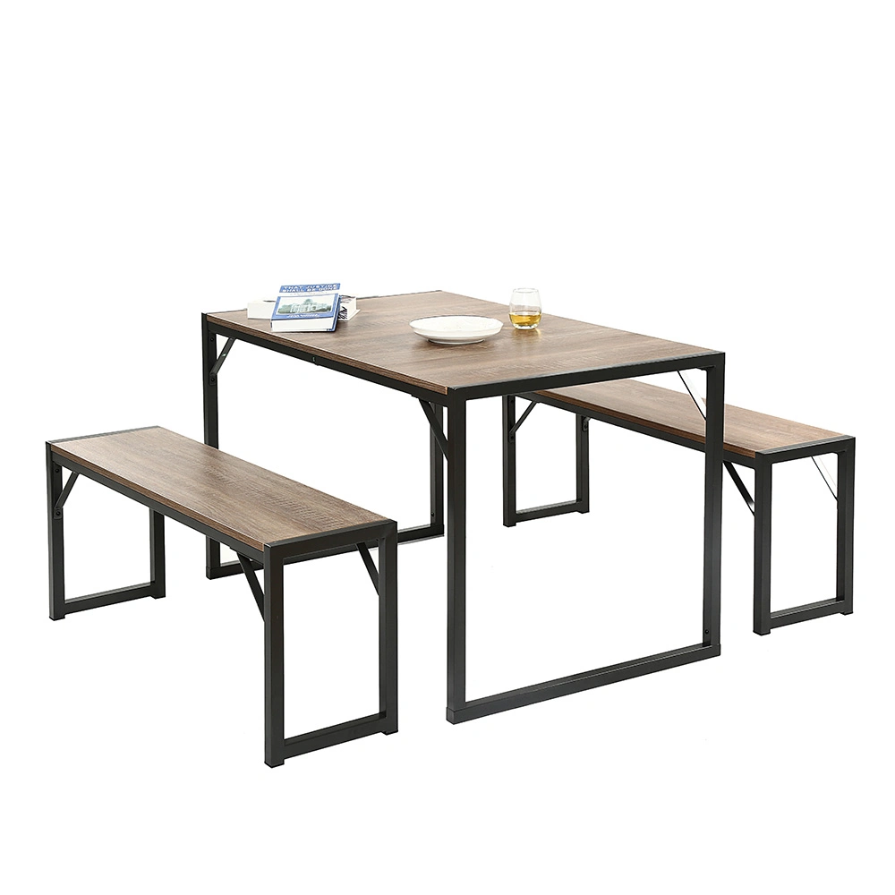 General Use Industrial Dining Table Conference Table Cafe Table and Chairs