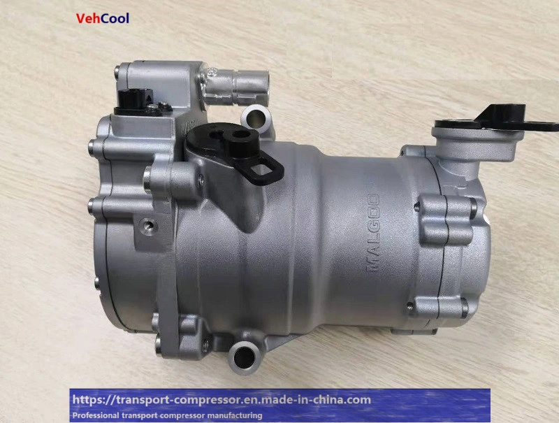 China 320VDC-800VDC 34cc Electric Vehicle Scroll Motor-Compressor