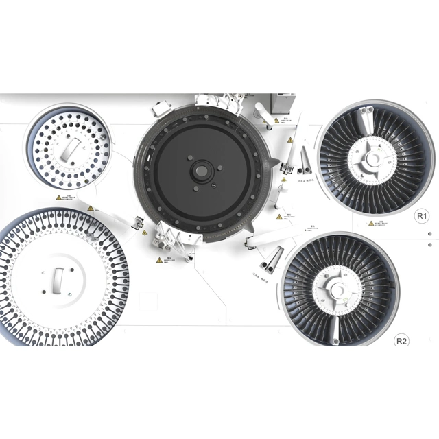 CE сертифицирована полностью автоматизированной Клиническая химия анализатор 800 т/ч