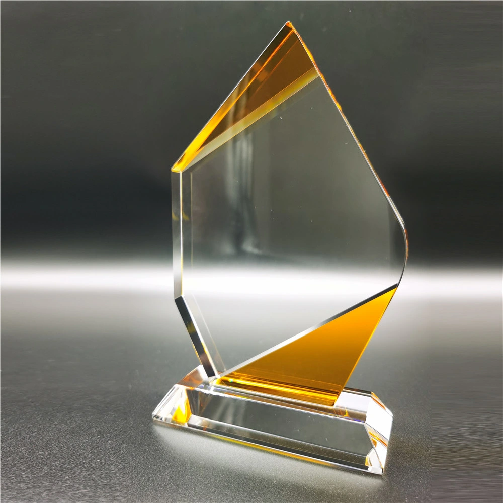 Colored Pagoda Crystal Trophy Awards